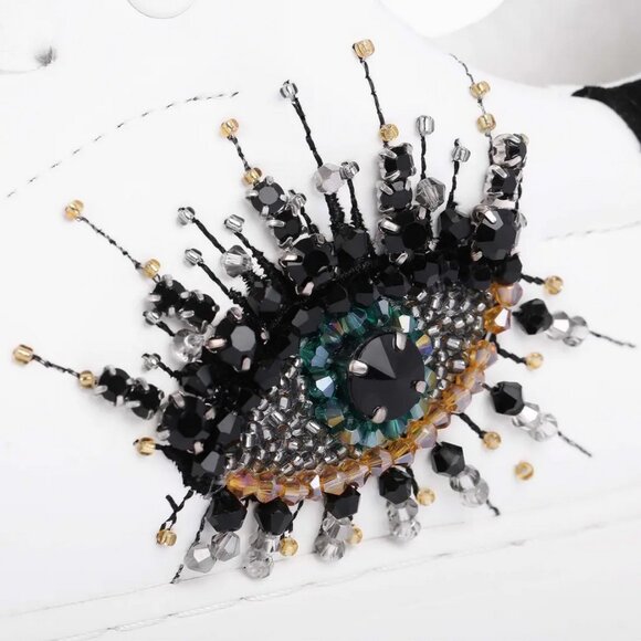 Kurt Geiger Sz. 8 Laney Evil Eye Sneaker - Picture 3 of 16